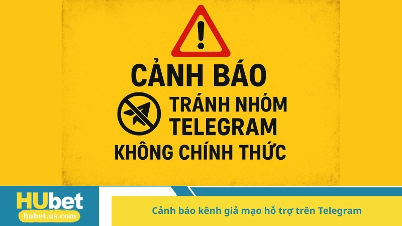 Cảnh báo kênh giả mạo hỗ trợ trên Telegram